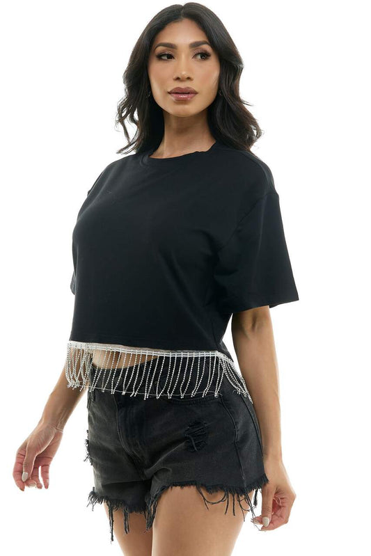 Rhinestone tshirt